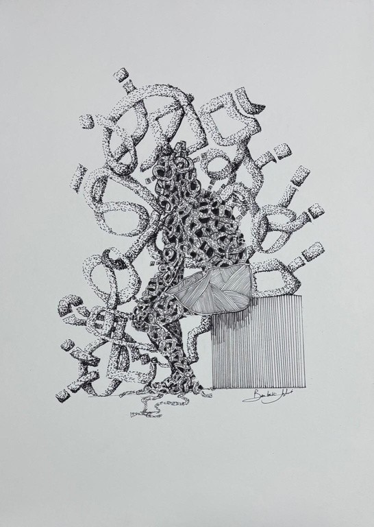 Untitled IX by Khalil Boubekri