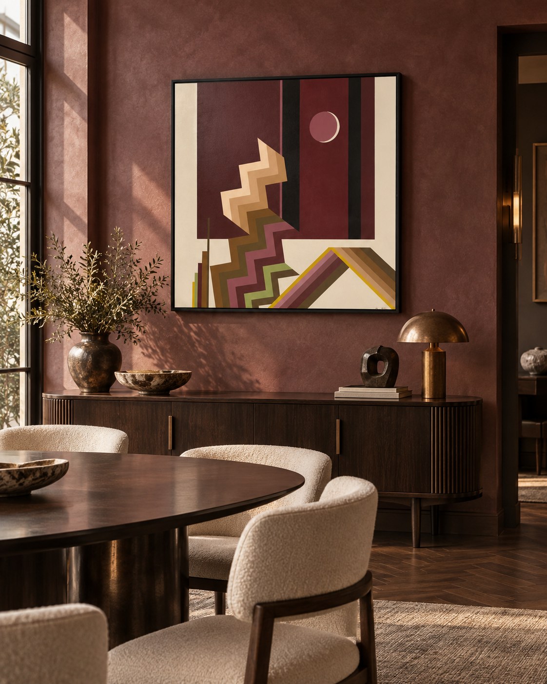 Untitled 04 by Younes Belamine, shown in an interior